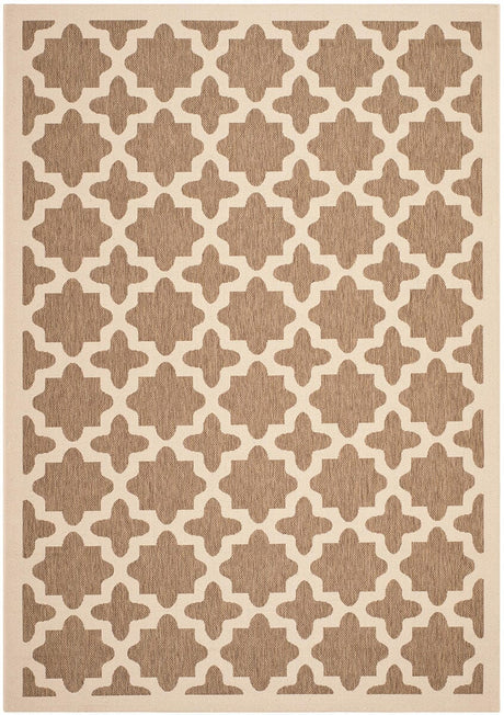 Safavieh Courtyard Cy6913 - 242 Brown / Bone Rugs - Safavieh - cy6913 - 242 - 2