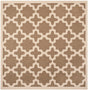 Safavieh Courtyard Cy6913 - 242 Brown / Bone Rugs - Safavieh - cy6913 - 242 - 4sq
