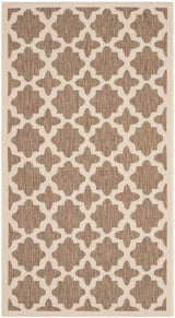 Safavieh Courtyard Cy6913 - 242 Brown / Bone Rugs - Safavieh - cy6913 - 242 - 8r