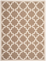 Safavieh Courtyard Cy6913 - 242 Brown / Bone Rugs - Safavieh - cy6913 - 242 - 8r
