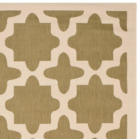 Safavieh Courtyard Cy6913 - 244 Green / Beige Rugs - Safavieh - cy6913 - 244 - 2