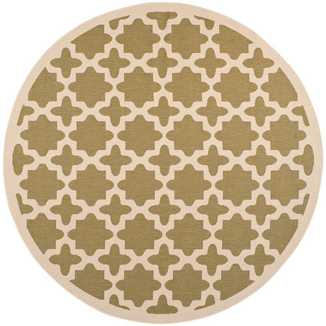 Safavieh Courtyard Cy6913 - 244 Green / Beige Rugs - Safavieh - cy6913 - 244 - 8r