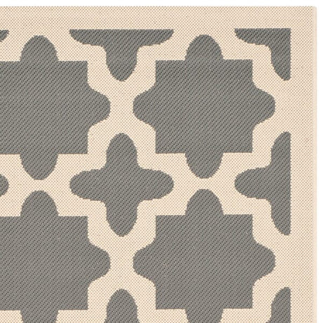 Safavieh Courtyard Cy6913 - 246 Anthracite / Beige Rugs - Safavieh - cy6913 - 246 - 2