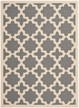 Safavieh Courtyard Cy6913 - 246 Anthracite / Beige Rugs - Safavieh - cy6913 - 246 - 2