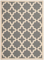 Safavieh Courtyard Cy6913 - 246 Anthracite / Beige Rugs - Safavieh - cy6913 - 246 - 2