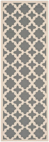 Safavieh Courtyard Cy6913 - 246 Anthracite / Beige Rugs - Safavieh - cy6913 - 246 - 27