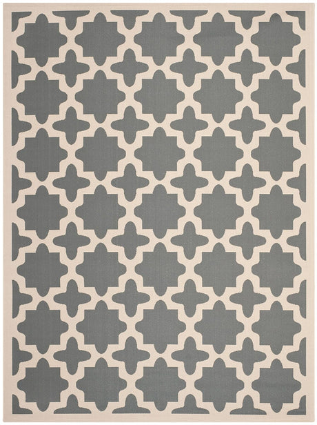 Safavieh Courtyard Cy6913 - 246 Anthracite / Beige Rugs - Safavieh - cy6913 - 246 - 27