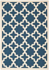 Safavieh Courtyard Cy6913 - 268 Navy / Beige Rugs - Safavieh - cy6913 - 268 - 2