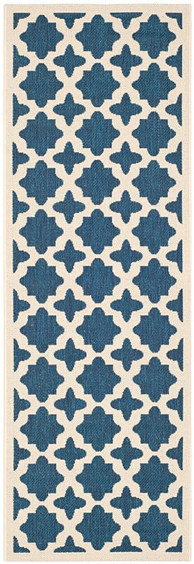 Safavieh Courtyard Cy6913 - 268 Navy / Beige Rugs - Safavieh - cy6913 - 268 - 27