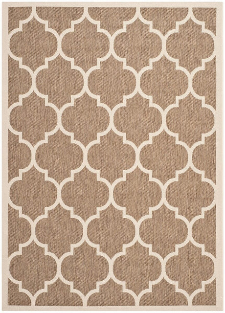 Safavieh Courtyard Cy6914 - 242 Brown / Bone Rugs - Safavieh - cy6914 - 242 - 2