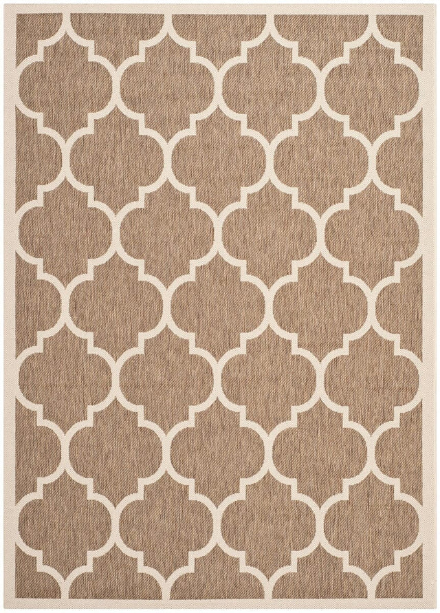 Safavieh Courtyard Cy6914 - 242 Brown / Bone Rugs - Safavieh - cy6914 - 242 - 2