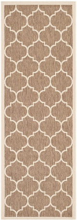 Safavieh Courtyard Cy6914 - 242 Brown / Bone Rugs - Safavieh - cy6914 - 242 - 27