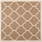 Safavieh Courtyard Cy6914 - 242 Brown / Bone Rugs - Safavieh - cy6914 - 242 - 4sq