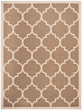 Safavieh Courtyard Cy6914 - 242 Brown / Bone Rugs - Safavieh - cy6914 - 242 - 8r