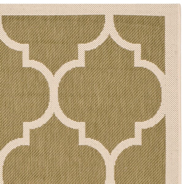 Safavieh Courtyard Cy6914 - 244 Green / Beige Rugs - Safavieh - cy6914 - 244 - 2