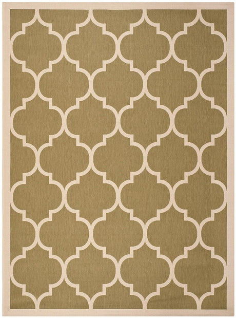 Safavieh Courtyard Cy6914 - 244 Green / Beige Rugs - Safavieh - cy6914 - 244 - 8r