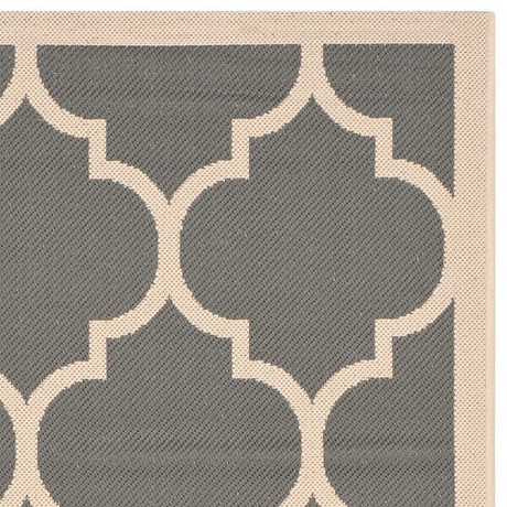 Safavieh Courtyard Cy6914 - 246 Anthracite / Beige Rugs - Safavieh - cy6914 - 246 - 2