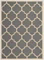 Safavieh Courtyard Cy6914 - 246 Anthracite / Beige Rugs - Safavieh - cy6914 - 246 - 2