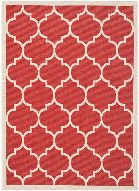 Safavieh Courtyard Cy6914 - 248 Red / Bone Rugs - Safavieh - cy6914 - 248 - 2