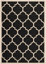 Safavieh Courtyard Cy6914 - 266 Black / Beige Rugs - Safavieh - cy6914 - 266 - 2