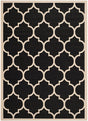 Safavieh Courtyard Cy6914 - 266 Black / Beige Rugs - Safavieh - cy6914 - 266 - 2