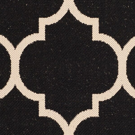 Safavieh Courtyard Cy6914 - 266 Black / Beige Rugs - Safavieh - cy6914 - 266 - 2