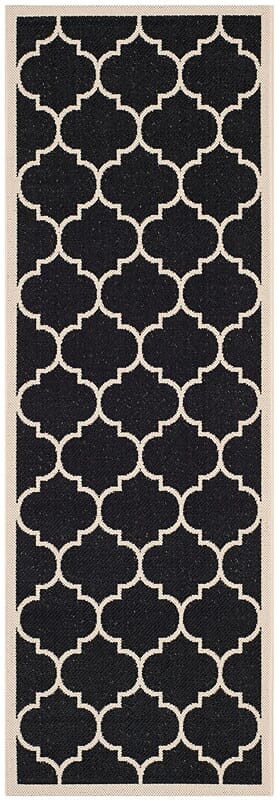 Safavieh Courtyard Cy6914 - 266 Black / Beige Rugs - Safavieh - cy6914 - 266 - 27