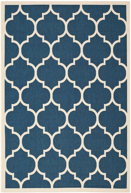 Safavieh Courtyard Cy6914 - 268 Navy / Beige Rugs - Safavieh - cy6914 - 268 - 2