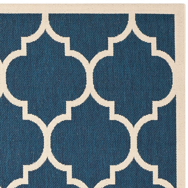 Safavieh Courtyard Cy6914 - 268 Navy / Beige Rugs - Safavieh - cy6914 - 268 - 2