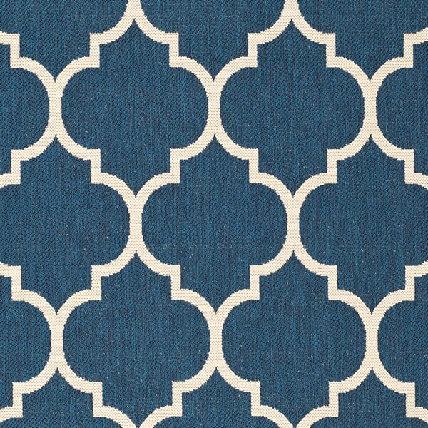 Safavieh Courtyard Cy6914 - 268 Navy / Beige Rugs - Safavieh - cy6914 - 268 - 2