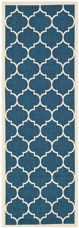 Safavieh Courtyard Cy6914 - 268 Navy / Beige Rugs - Safavieh - cy6914 - 268 - 27