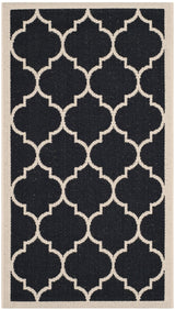 Safavieh Courtyard Cy6914 Black/Beige Rug - Safavieh - cy6914 - 266 - 216