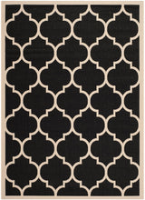 Safavieh Courtyard Cy6914 Black/Beige Rug - Safavieh - cy6914 - 266 - 216