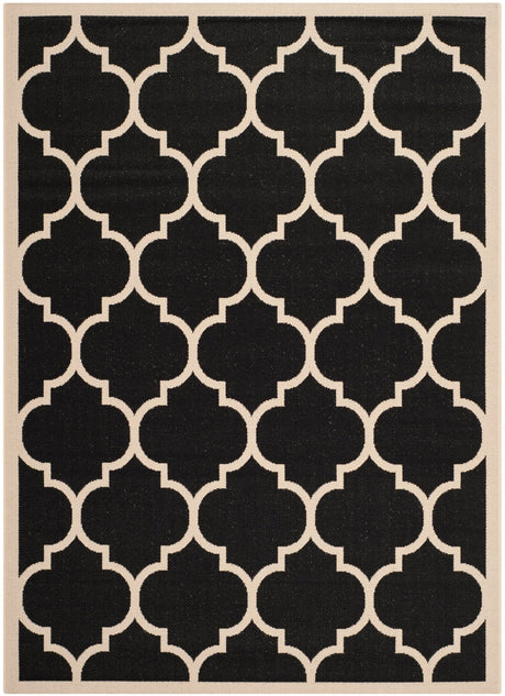 Safavieh Courtyard Cy6914 Black/Beige Rug - Safavieh - cy6914 - 266 - 216