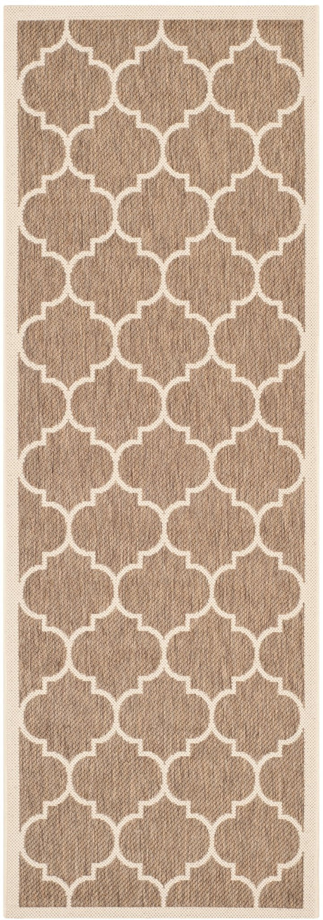 Safavieh Courtyard Cy6914 Brown/Bone Rug - Safavieh - cy6914 - 242 - 28