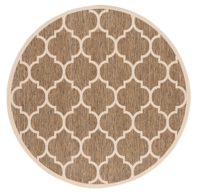 Safavieh Courtyard Cy6914 Brown/Bone Rug - Safavieh - cy6914 - 242 - 4r