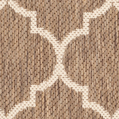 Safavieh Courtyard Cy6914 Brown/Bone Rug - Safavieh - cy6914 - 242 - 4r