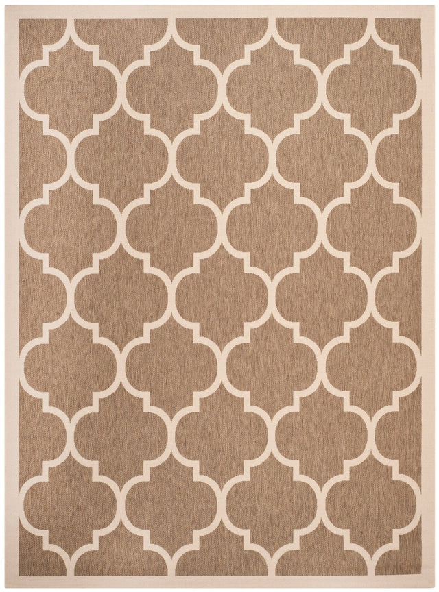 Safavieh Courtyard Cy6914 Brown/Bone Rug - Safavieh - cy6914 - 242 - 4r