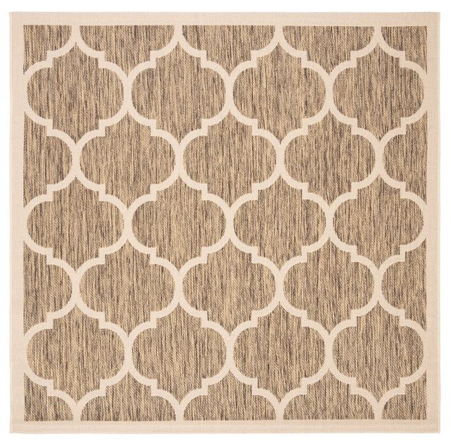 Safavieh Courtyard Cy6914 Brown/Bone Rug - Safavieh - cy6914 - 242 - 7sq