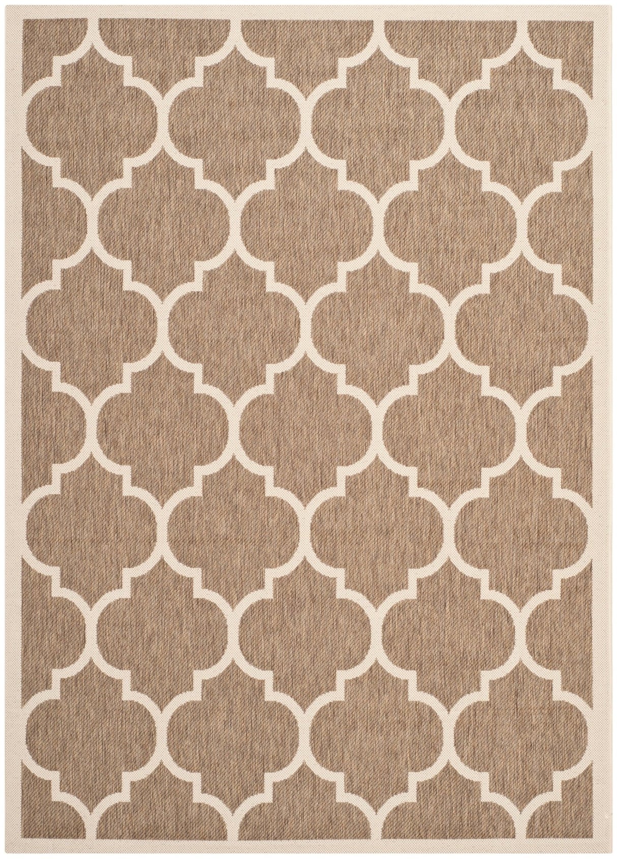 Safavieh Courtyard Cy6914 Brown/Bone Rug - Safavieh - cy6914 - 242 - 810
