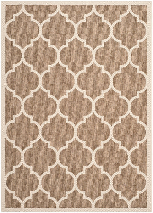 Safavieh Courtyard Cy6914 Brown/Bone Rug - Safavieh - cy6914 - 242 - 810