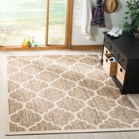 Safavieh Courtyard Cy6914 Brown/Bone Rug - Safavieh - cy6914 - 242 - 810