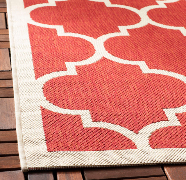 Safavieh Courtyard Cy6914 Red/Bone Rug - Safavieh - cy6914 - 248 - 4r