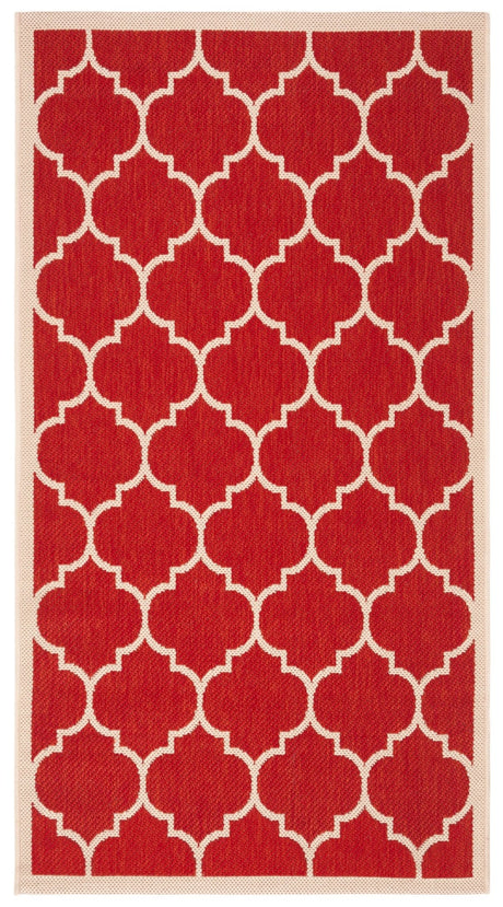 Safavieh Courtyard Cy6914 Red/Bone Rug - Safavieh - cy6914 - 248 - 4r