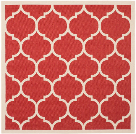 Safavieh Courtyard Cy6914 Red/Bone Rug - Safavieh - cy6914 - 248 - 7sq