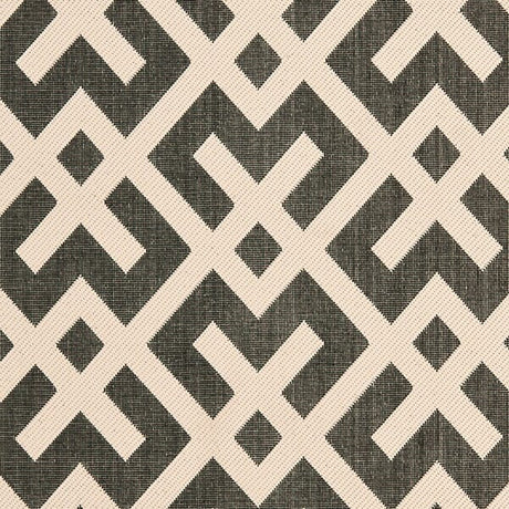 Safavieh Courtyard Cy6915 - 216 Black / Beige Rugs - Safavieh - cy6915 - 216 - 2