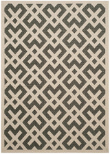 Safavieh Courtyard Cy6915 - 216 Black / Beige Rugs - Safavieh - cy6915 - 216 - 2