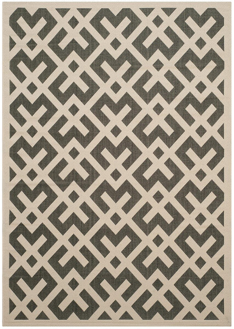 Safavieh Courtyard Cy6915 - 216 Black / Beige Rugs - Safavieh - cy6915 - 216 - 2