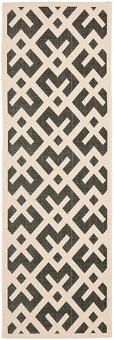 Safavieh Courtyard Cy6915 - 216 Black / Beige Rugs - Safavieh - cy6915 - 216 - 27