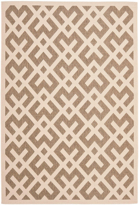 Safavieh Courtyard Cy6915 - 232 Brown / Bone Rugs - Safavieh - cy6915 - 232 - 2